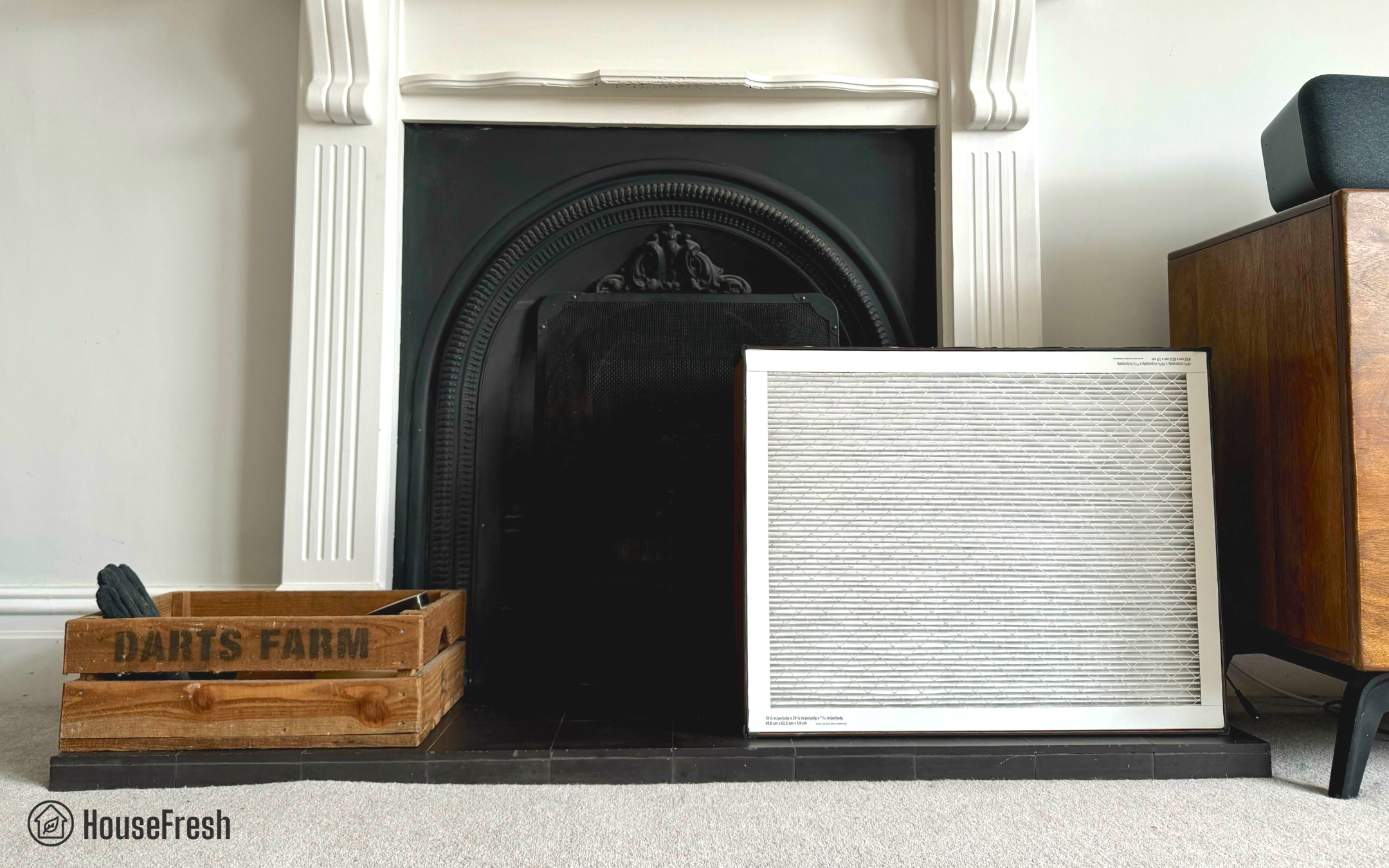 CleanAirKits Luggable Fireplace