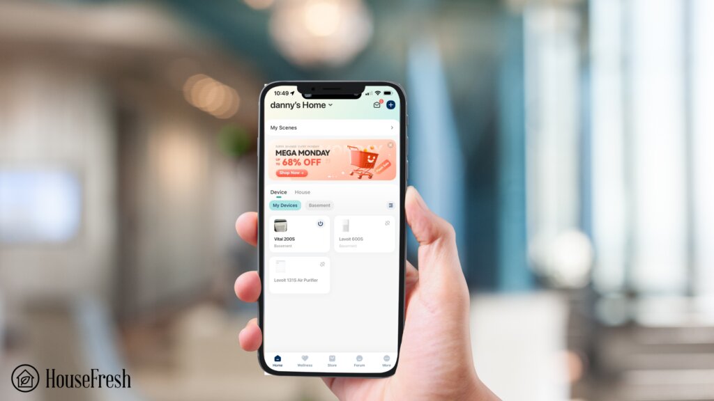 Levoit Vital 200 App Ad