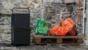 Midea Cube Dehumidifier Basement