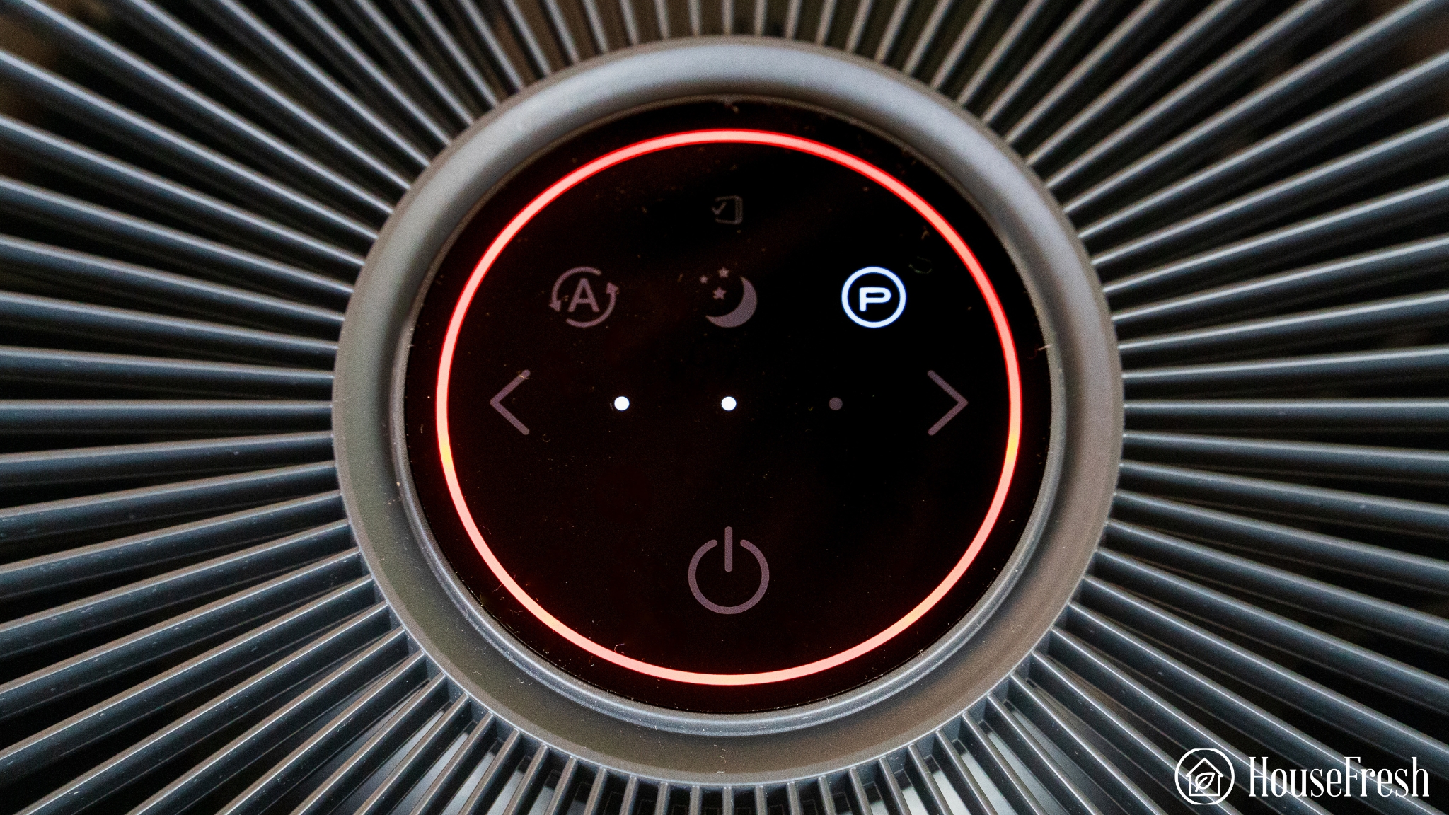 Winix A231 Control panel
