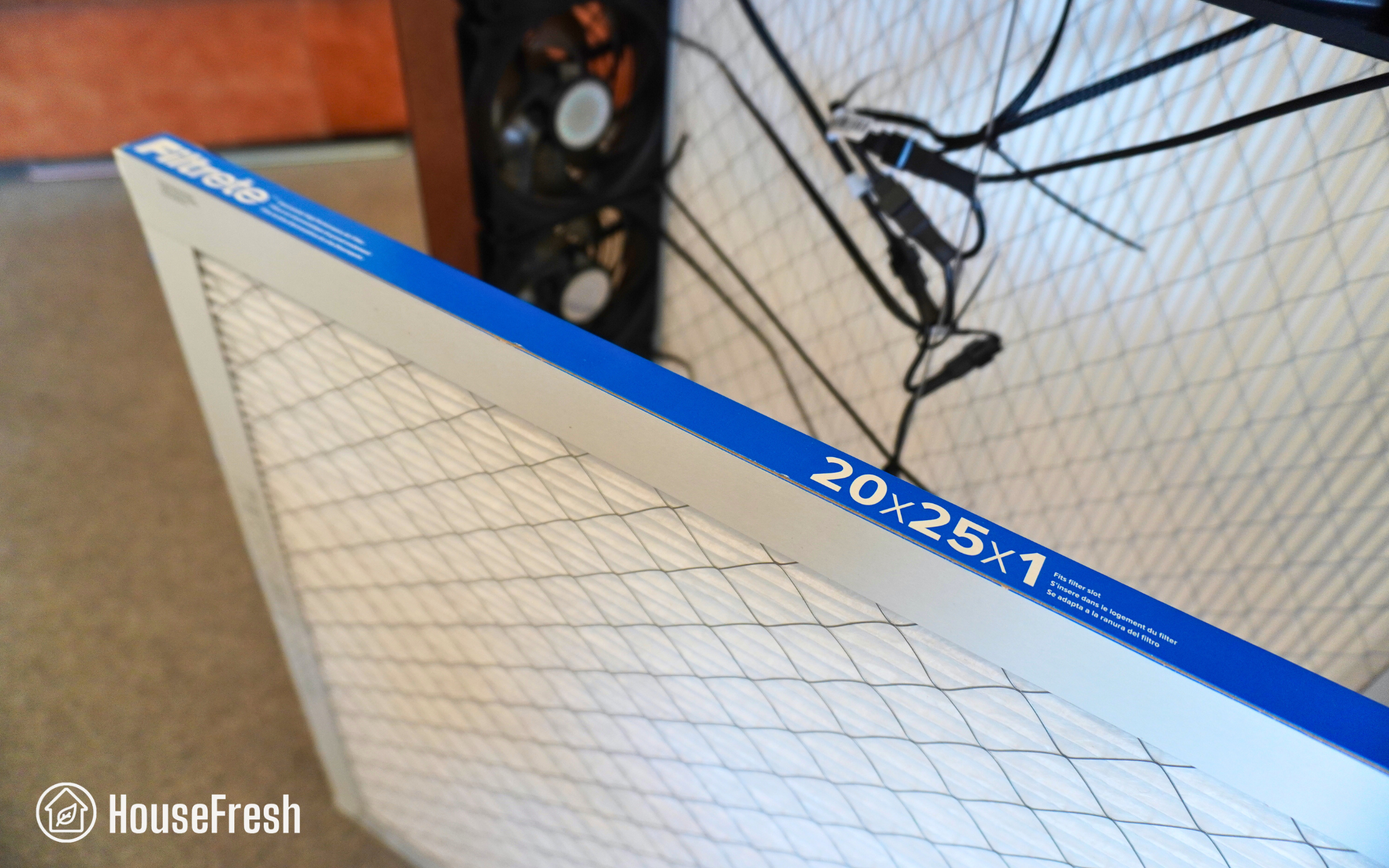 CleanAirKits Luggable XL Filter inside