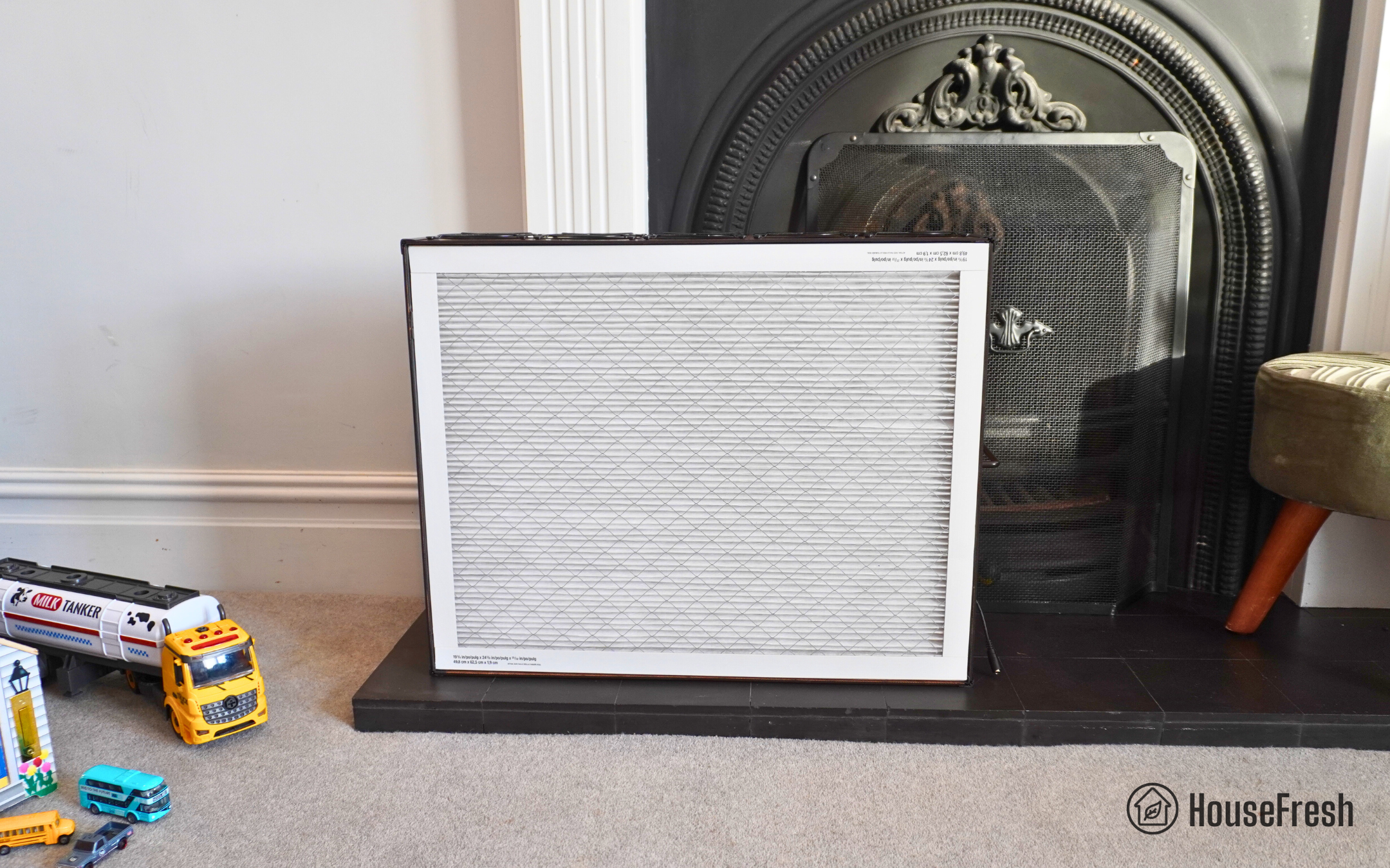 CleanAirKits Luggable XL Fireplace