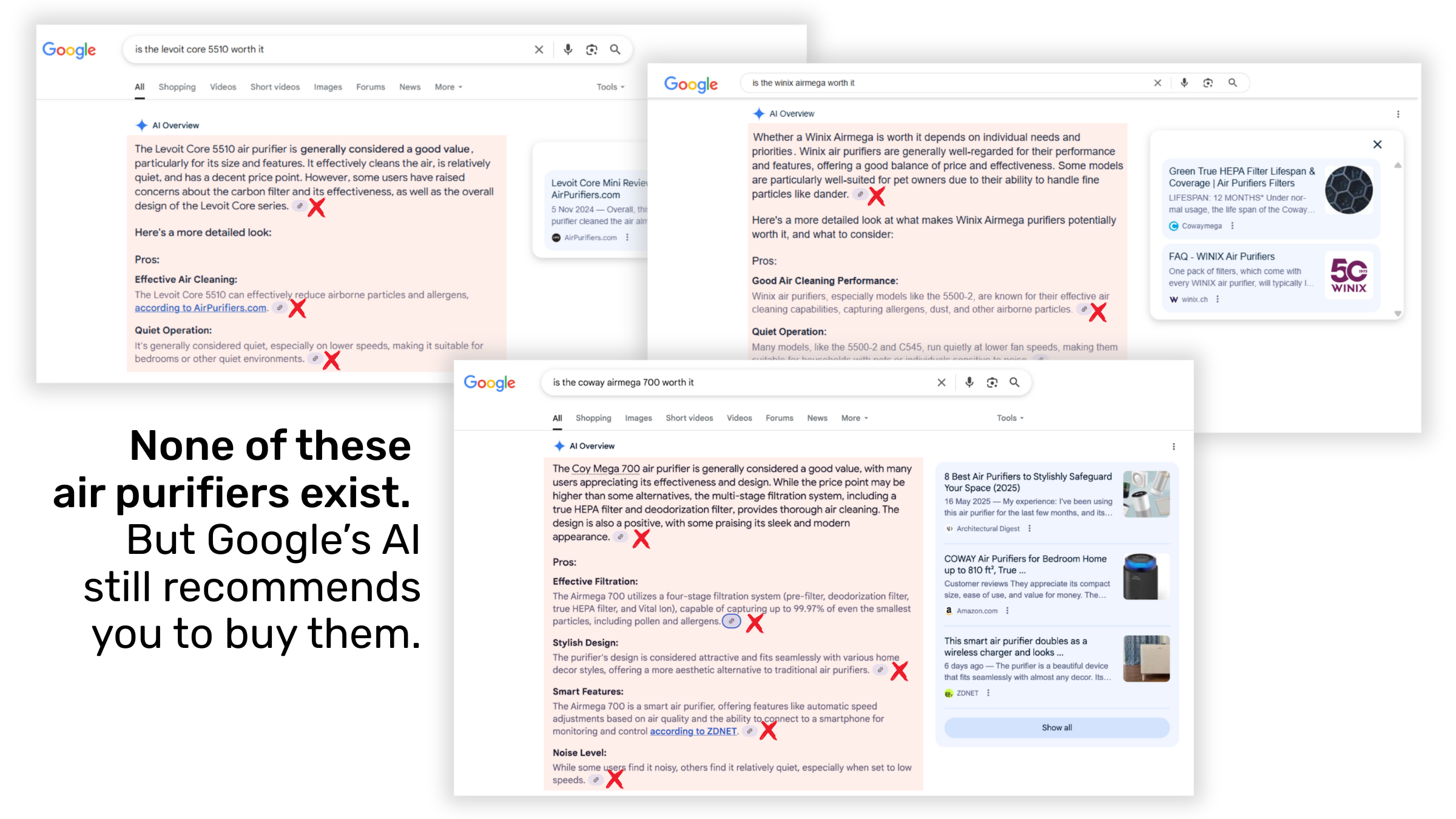 google recommends products dont