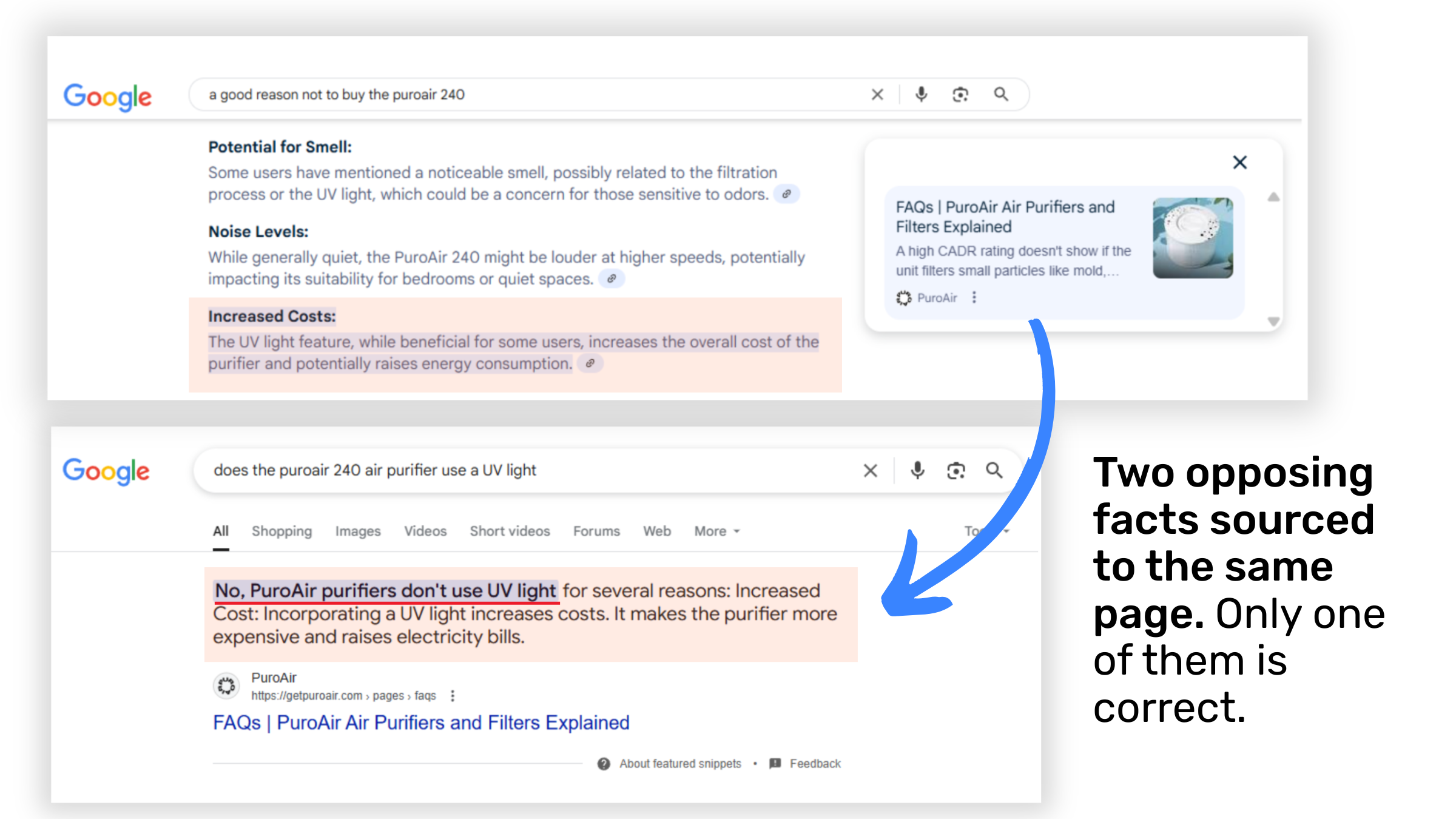 hallucinations google ai cons 2