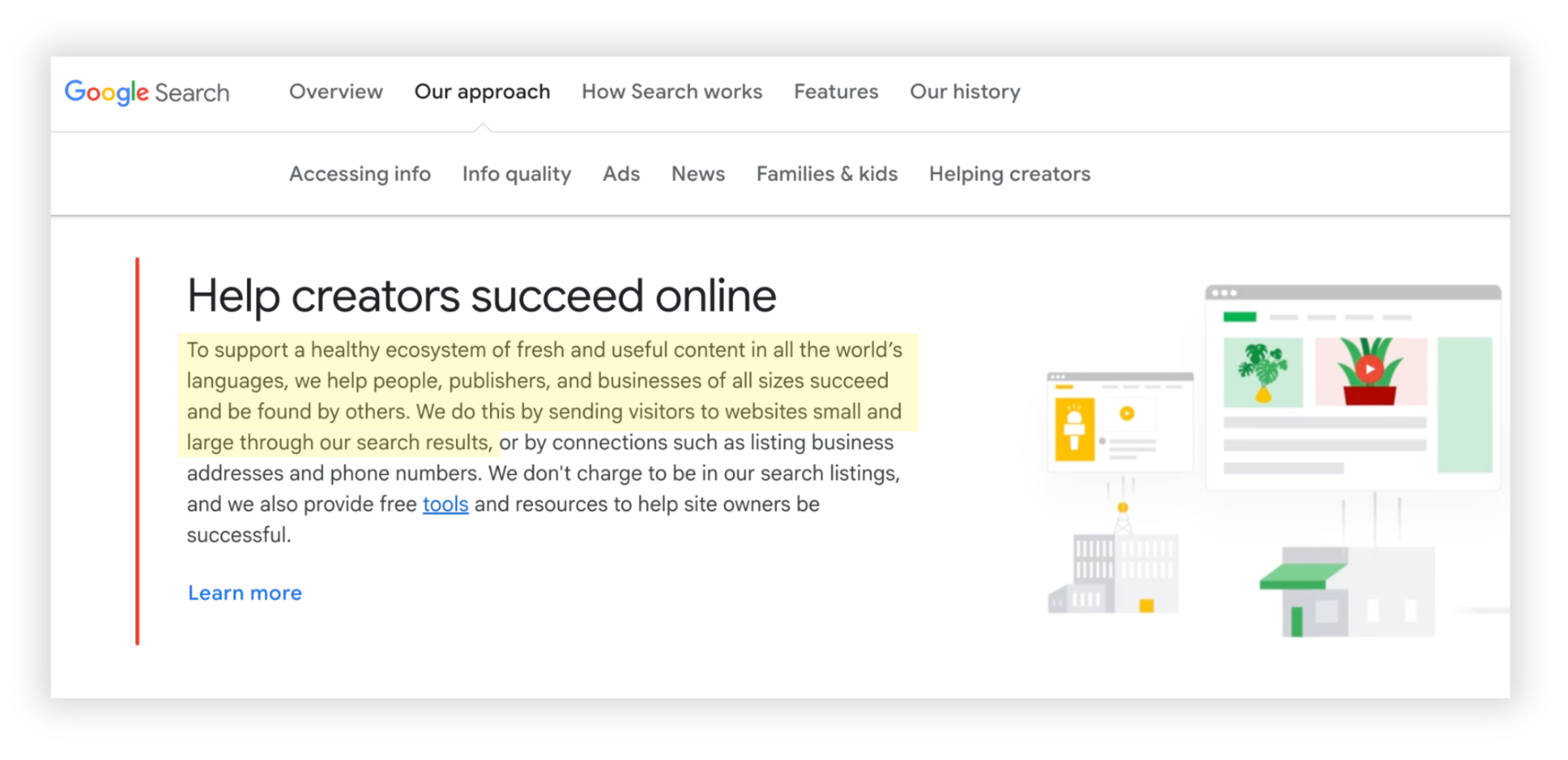 help creators succeed