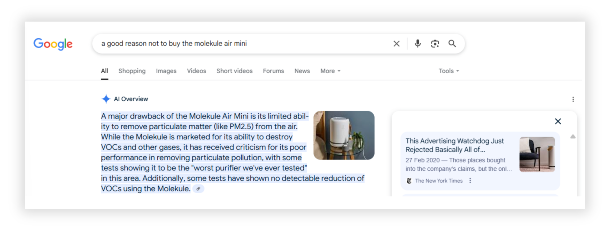 reasons not to buy google ai