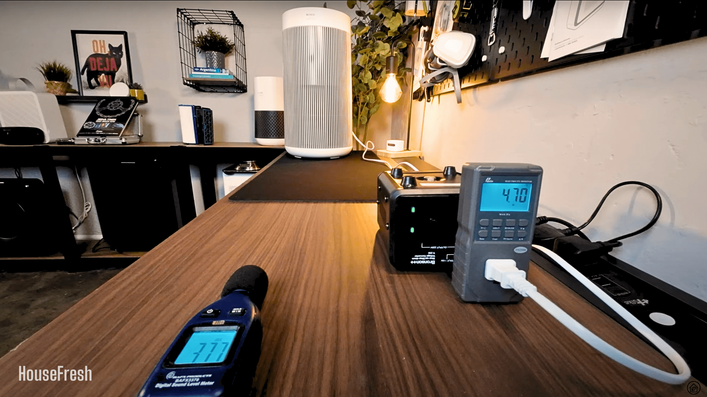 Winix T810 Sound Electricity Test